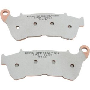 77 Cycles DRAG SPECIALTIES 1721-2457Sintered Metal Harley/Buell Brake Pads Sintered Brake Pads - Sportster