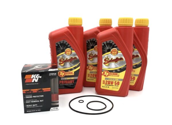 77 Cycles SCHAEFFER’S FULL SERVICE OIL CHANGE KIT FOR HARLEY-DAVIDSON