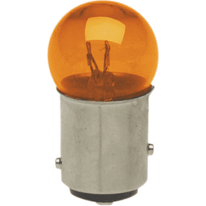 DRAG SPECIALTIES Small Globe Bulb - Amber DS-282080