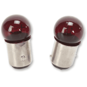 DRAG SPECIALTIES Small Globe Bulb - Red 2060-0332