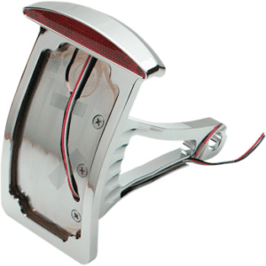 DRAG SPECIALTIES Side Mount Half-Moon LED Taillight and License Plate Mount Half-Moon 2010-0552