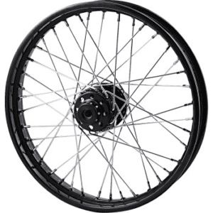 DRAG SPECIALTIES Replacement Laced Wheel - 40 Spoke - Front - Black - 21x2.15 0203-0663