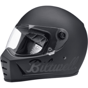 BILTWELL Lane Splitter Helmet - Flat Black Factory