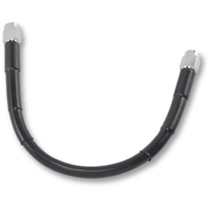 DRAG SPECIALTIES Universal Brake Line - Black - 10" 1741-2701